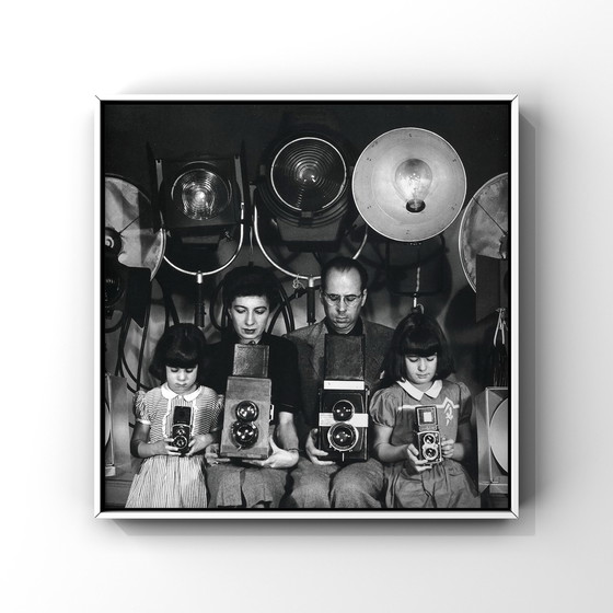 Image 1 of 1x Fine Art Print - Self-Portrait Philippe Halsman (1966)