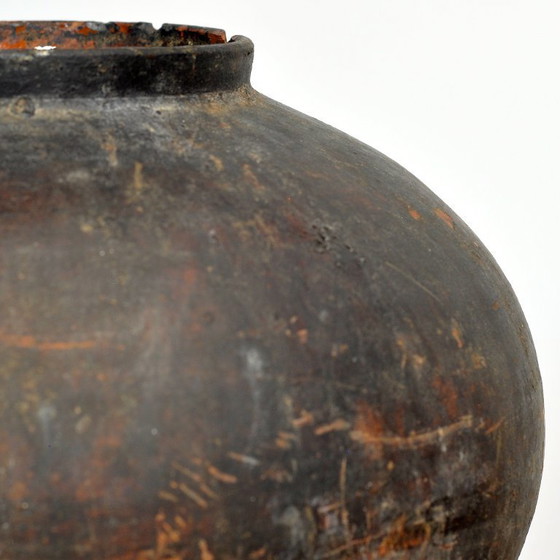 Image 1 of Vaso antico in terracotta proveniente dalla Moldavia, circa 1850.