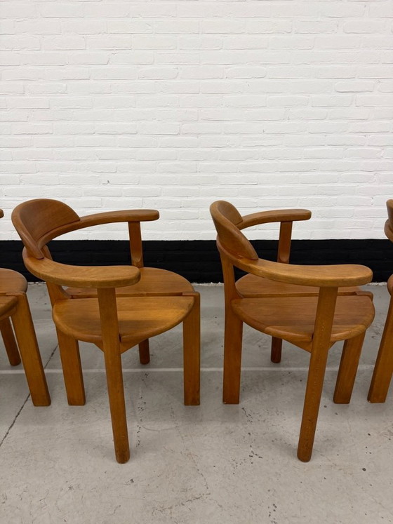 6 x Brahlstorf Design Chairs, 1970s – Dining chairs, Wood, Vintage (photo 12 of 20)