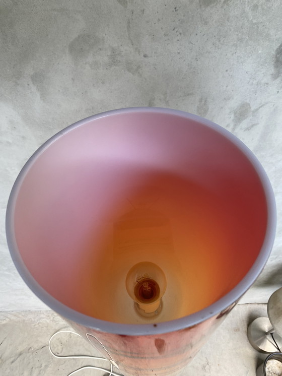 Image 1 of Lampada da terra Kartell toobe arancione ferruccio laviani