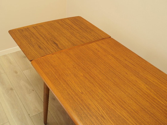 Image 1 of Mesa de teca, diseño danés, década de 1970, fabricada en Dinamarca.