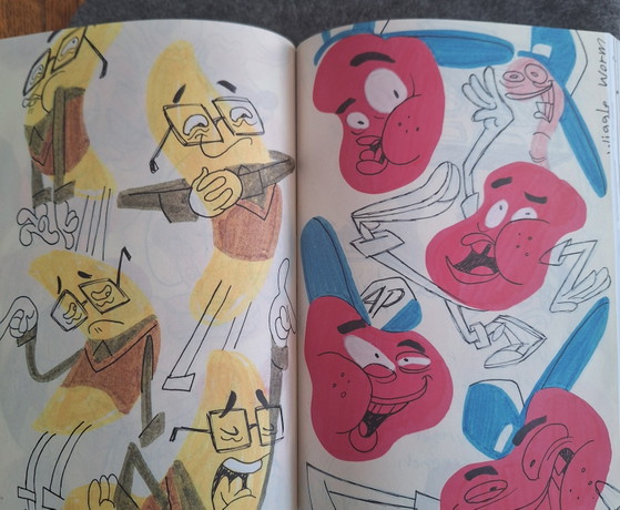 Steven Heller Scketbooks Illustrations – Paintings & Drawings, Paper (photo 3 of 7)