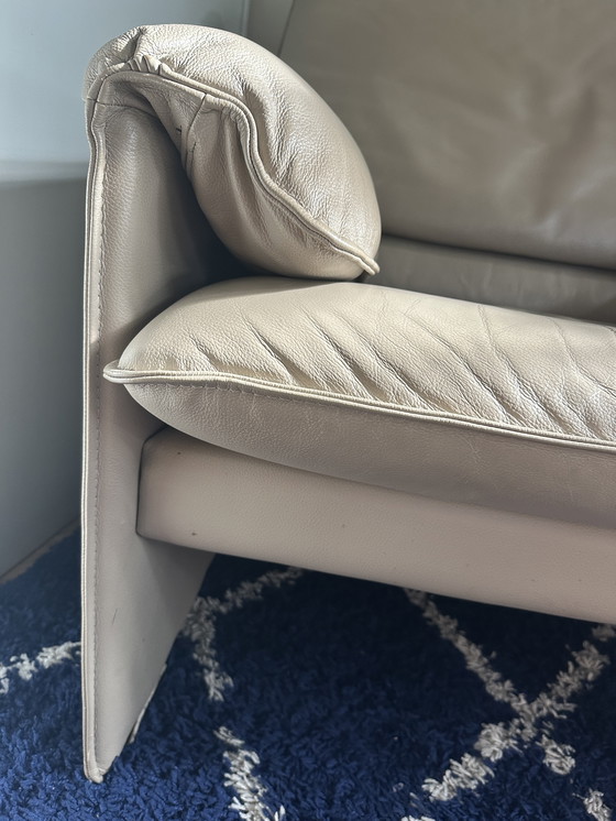 Image 1 of Poltrona / poltroncina in pelle vintage Leolux Bora Bora