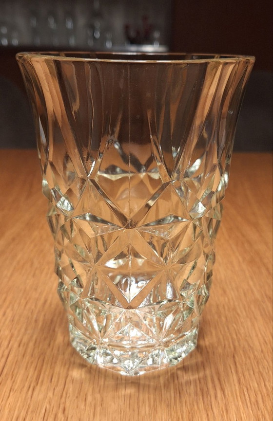Vaso in vetro pressato pesante, Vasi, Trasparente (foto 3 di 5)