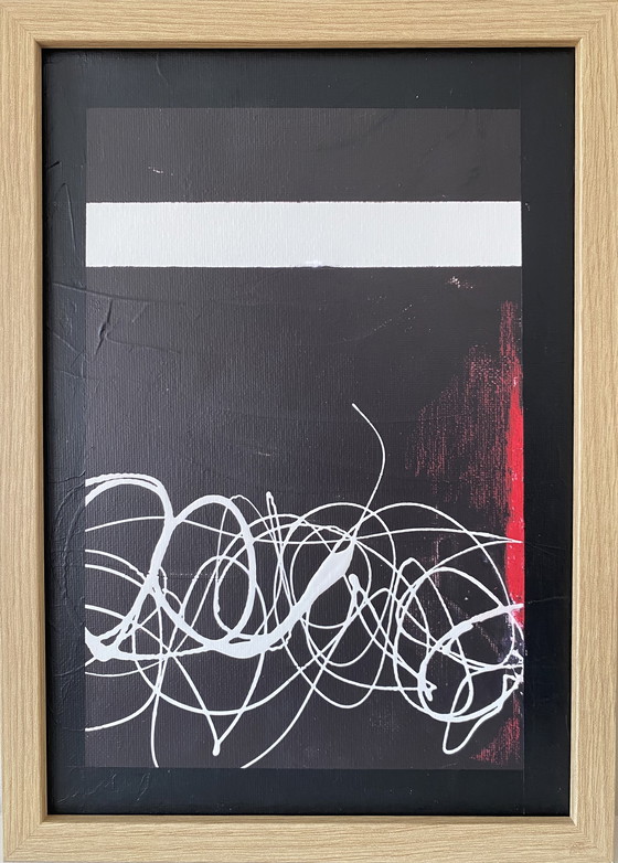 Image 1 of “Chaos Called Life” - Diptych 21x30 (A4) including frame