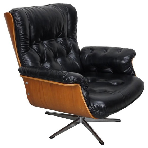 Image 1 of Vintage Fauteuil / Lounge Chair van Martin Stoll voor Giroflex, Duitsland Jaren 60