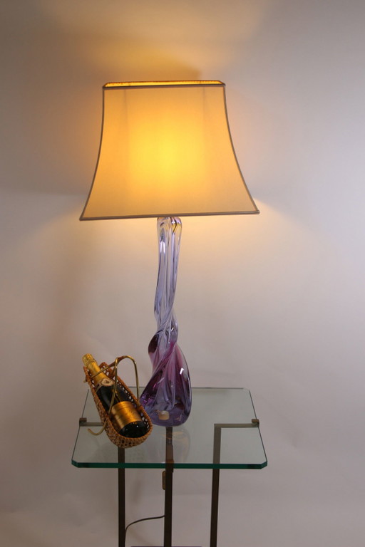 Val Saint Lambert Tischlampe
