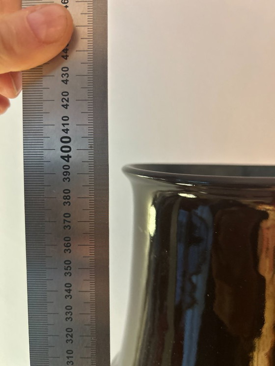 Image 1 of Large statement lamp made of AK ceramic floor vase (Alfred Klein) – West German Pottery