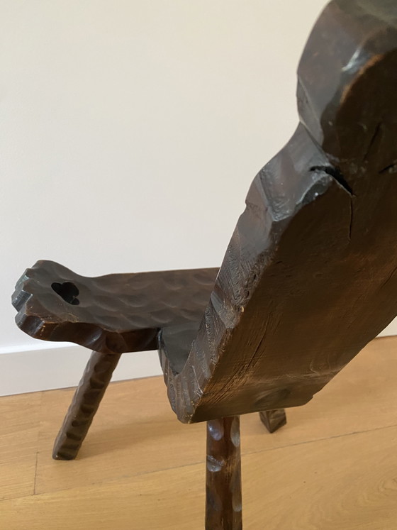 Image 1 of Brutalist Spanish Chair