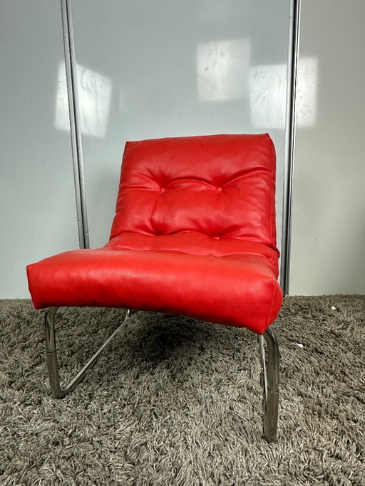 Silla Pixi de IKEA, diseñada por Gillis Lundgren en la década de 1970 - Diseño vintage.