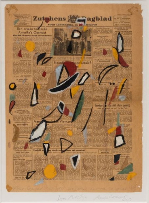 Remco Wouter Campert (1929) Piezografía "Para Deborah" Ges Ged