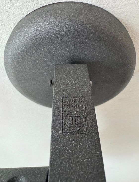 Image 1 of Paire d'appliques vintage orientable, métal laqué, Lita France 1980