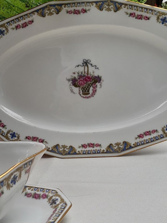 Limoge France Serving Set, Sauce Boat and Dish. – Tableware, Porcelain (photo 9 of 13)
