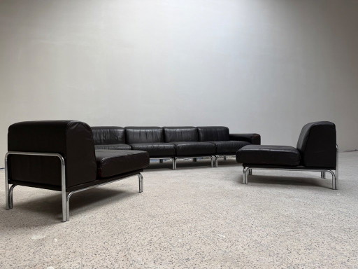 Modulaire Bauhaus Sofa Set – modulaire banken, Leather