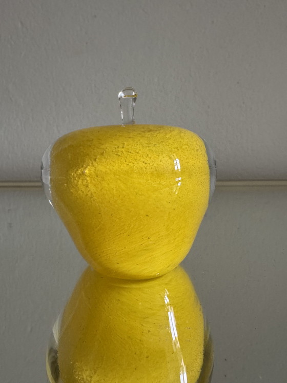 Image 1 of Mela in vetro soffiato IVV, Italia anni '70