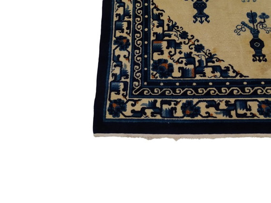 Image 1 of Antieke Pao Tao (Baotou) - 274 x 180 cm - Wol op katoen - Handgeknoopt in China, circa 1930