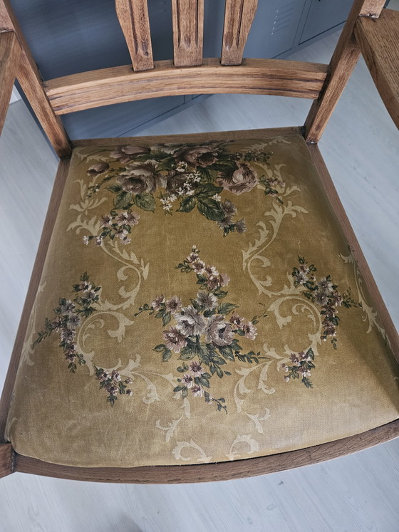 Image 1 of Fauteuil fauteuil ancien vintage Art Nouveau 