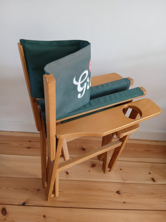 Image 1 of Unieke Grolsch Regiseurstoel 2013-2017 (opklapbaar)