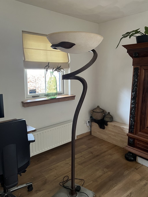 Set of 3 Elegant Wall Lamps + 1 Design Floor Lamp Enzo Campialini