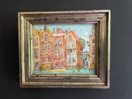 Image 1 of 🎨 Cuadros en miniatura originales pintados a mano