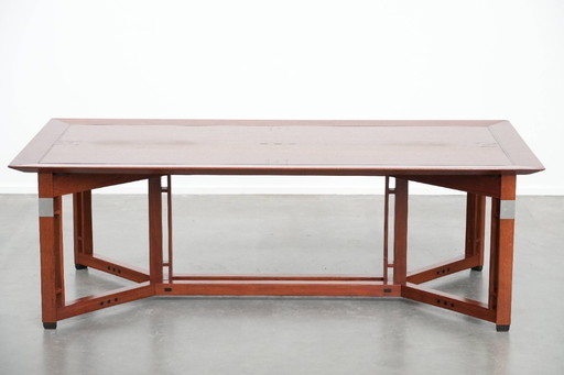 Rechthoekige Art Deco design salontafel van Schuitema uit de Decoforma serie