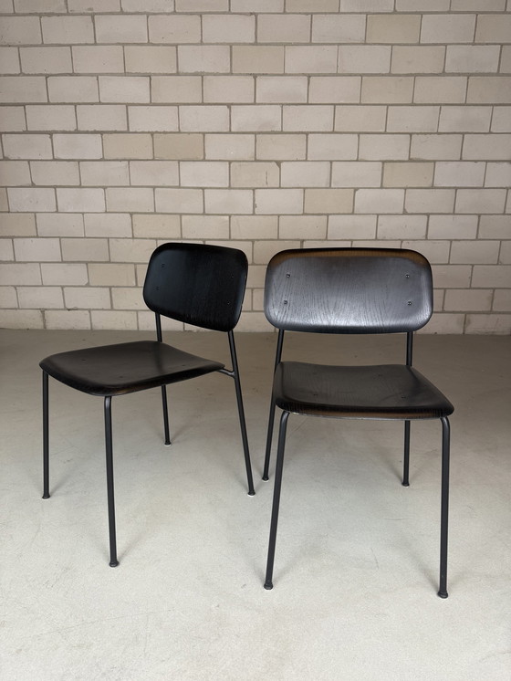 Image 1 of 2x HAY Soft Edge 40 Dining Chair