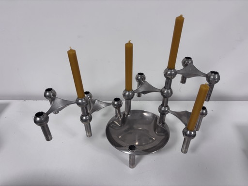 5 portavelas originales Stoff Nagel S22 con bandeja – kandelaars en kaarsen, Metal (photo 2 of 5)