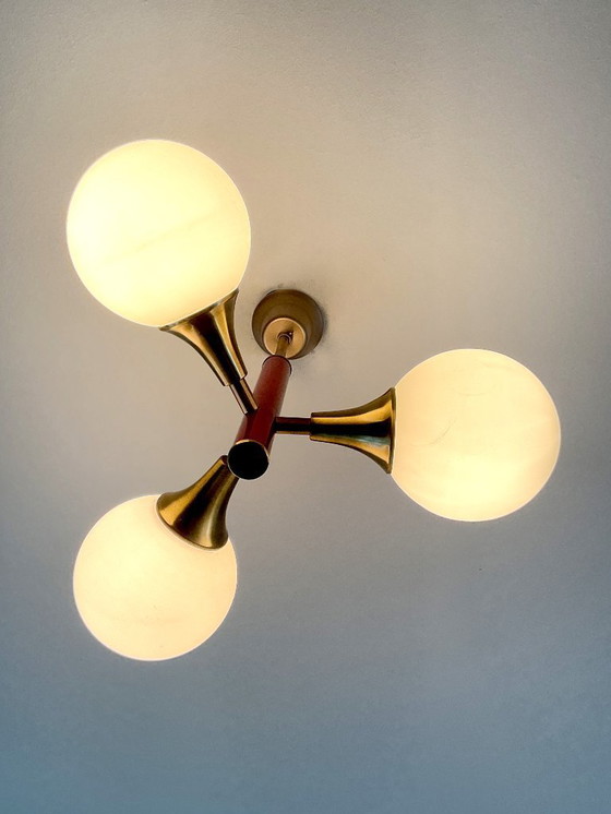 Image 1 of Kaiser Leuchten - ca. 1950/60 - Lampada a sospensione - Germania