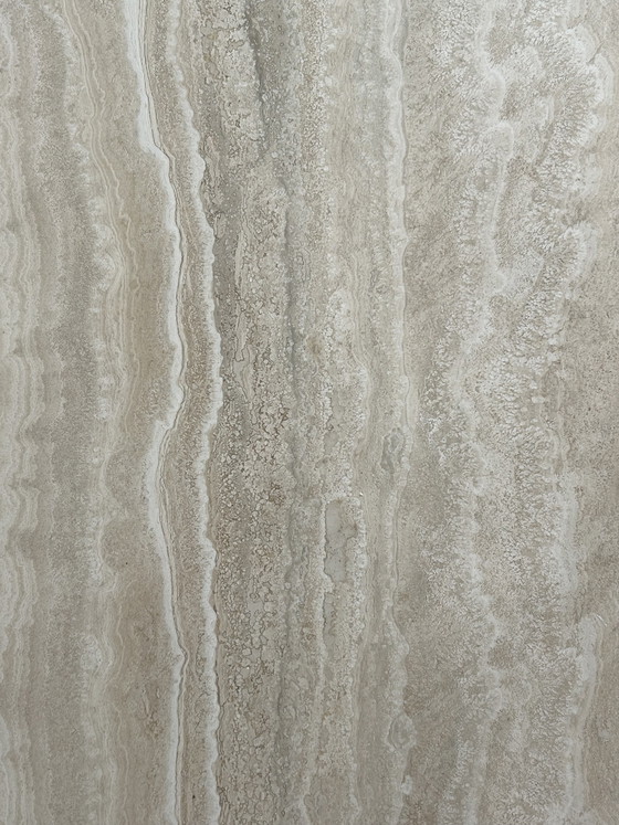 Vintage Travertine Coffee Table, Italy 1980s – Stone (photo 3 of 5)