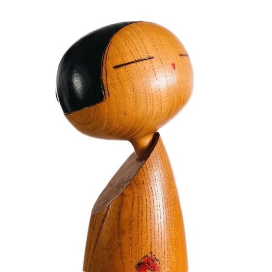 Image 1 of Vintage Japanse Sosaku Kokeshi pop Sato Suigai 1960's