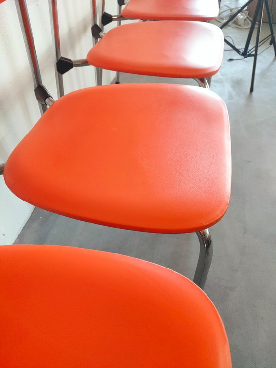 Chaises de cuisine vintage des années 1970 (« chaises tubulaires Brabantia ») – Chaises de salle à manger (photo 15 of 16)