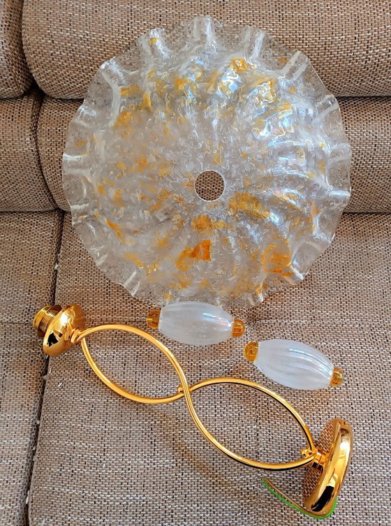 Image 1 of MURANO chandelier from the Flora collection by Sylcom - Fixed Height - New