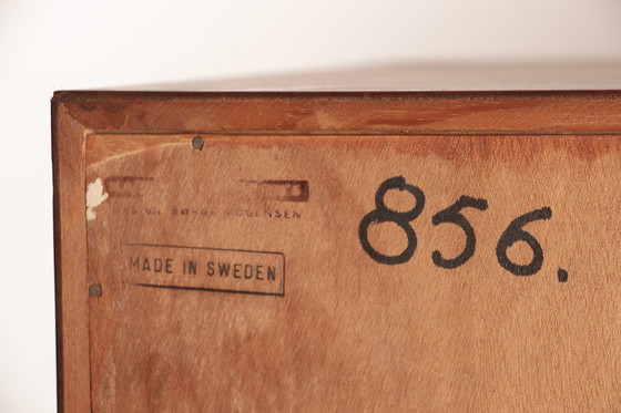 Image 1 of Grote Scandinavische teakhouten plank, 6 verstelbare planken, van Borge Mogensen voor Karl Andersson en Soner 1960.