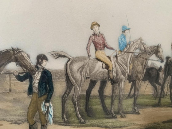 Carle Vernet, Partenza di sette cavalli, Incisione, Fine 1800 – Litografie e stampe (photo 4 of 15)