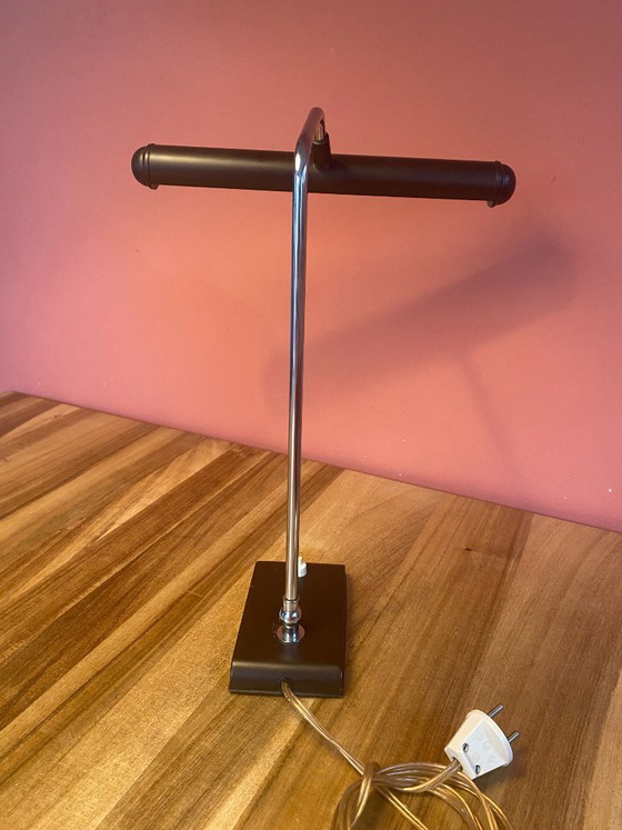 Lampe de piano HECA Edam par H.Th.J.A. Busquet | Design Mid-Century Néerlandais | Années 1950 – Metal (photo 5 of 19)
