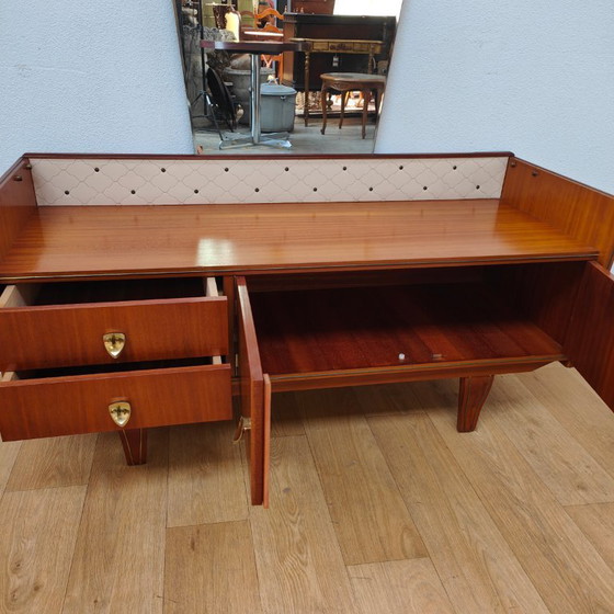 Image 1 of Meuble de rangement vintage milieu du siècle, coiffeuse, buffet, meuble TV bas