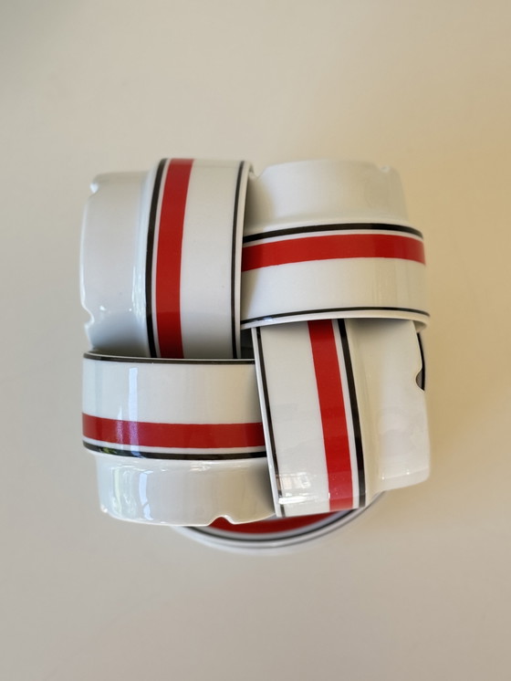 Image 1 of Vintage IKEA Accents Cup and Saucer Set - Spal Portugal, 1970s