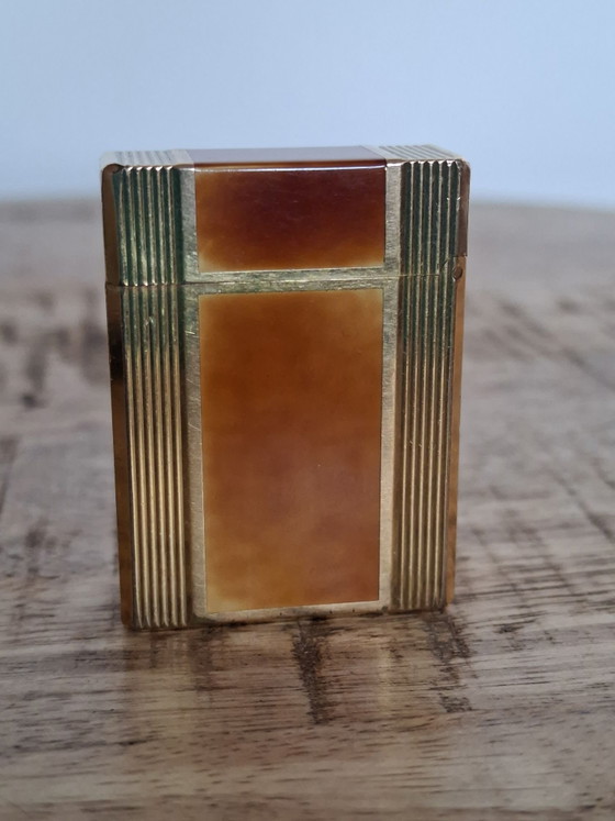 S.T. Dupont Ligne 1 – Working! + Full Gas Cartridge – Decorative Objects, Gold, Metal (photo 8 of 8)