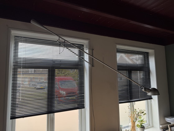Vintage Flos 265 lamp kleur zilver, zeer zeldzaam exemplaar uit 1973 – Wandlampen, Metal (photo 6 of 8)
