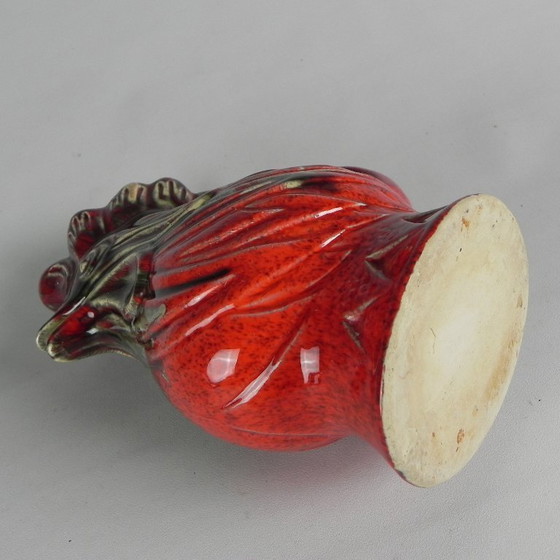 Image 1 of Jarra con forma de gallo, cerámica Sars Poteries, década de 1950.