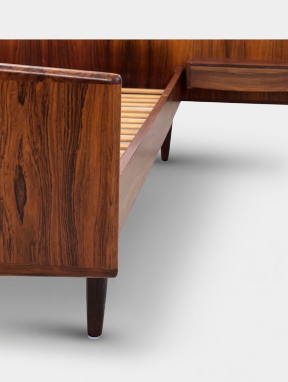 Image 1 of Letto galleggiante in palissandro danese di Sannemans Møbelfabrik