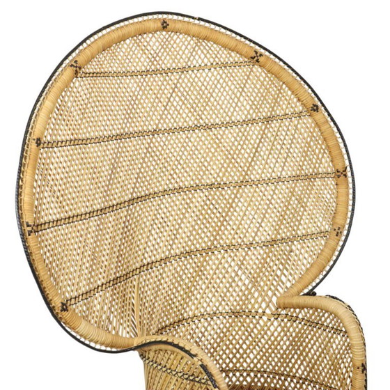 Image 1 of Silla Pavo Real Ratán Silla Emanuelle XL