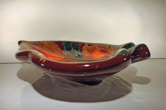 Image 1 of Plat à glaçure de Vallauris