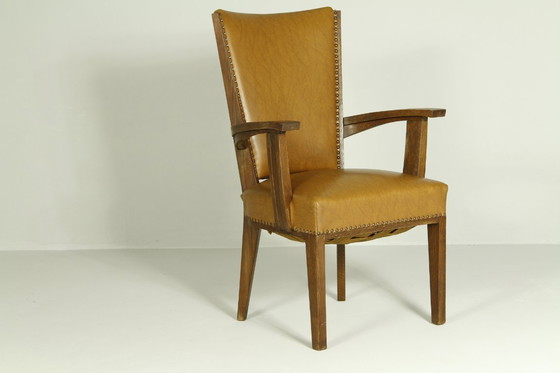 Image 1 of Sillones de H. Wouda para H. Pander & Zn., década de 1920, juego de 7