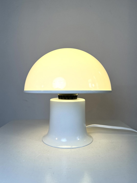 Image 1 of MUSHROOM TABLE LAMP BY DIJKSTRA LAMPEN, THE NETHERLANDS, 1970s
