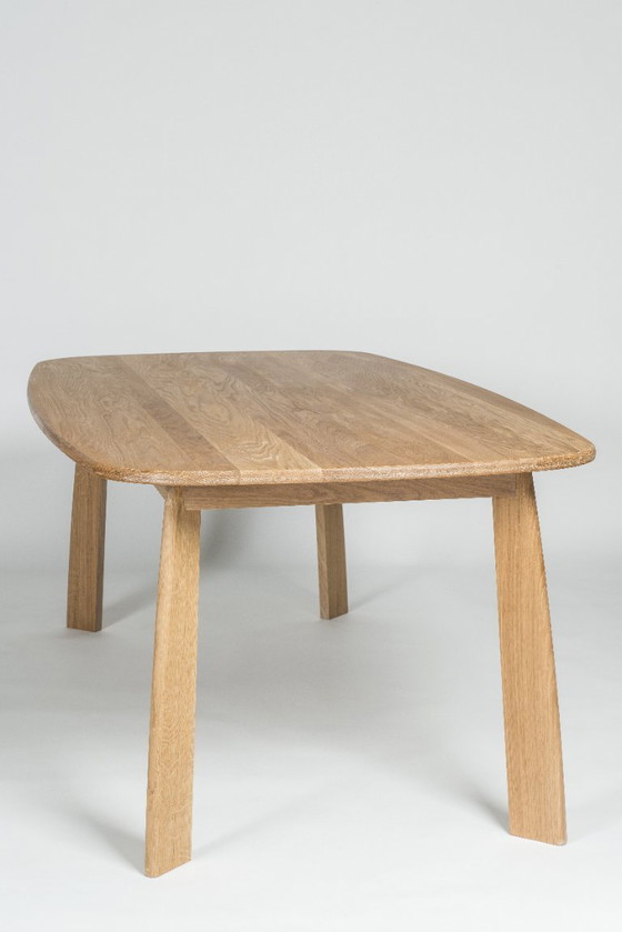 Image 1 of Solid oak table – Sylvain Willenz for Quodes – 240 cm