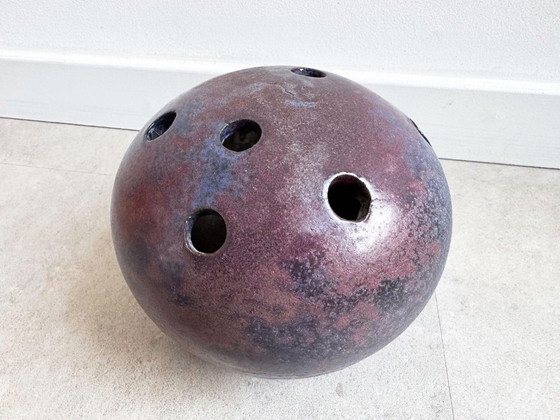 1x Magnifique objet/vase vintage en céramique d'atelier – Ceramic (photo 6 of 7)