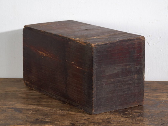 Antique small lacquered Japanese chest with two drawers – Japan, circa 1910 – Chest of drawers, Iron (photo 40 of 40)