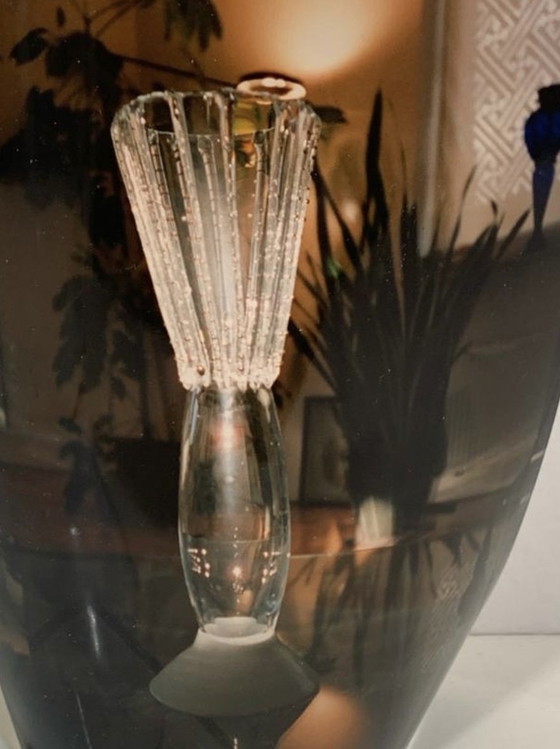 Image 1 of Tall crystal vase Borek Sipek