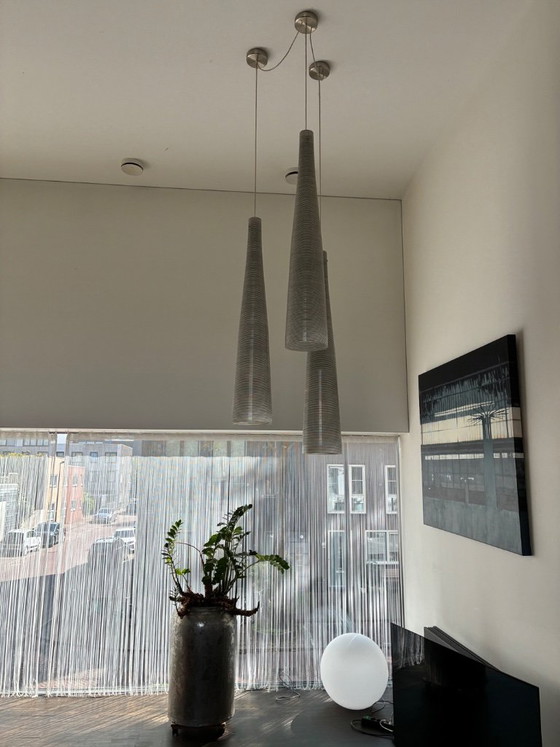 3 Lampade a sospensione Foscarini Tite 1 – Metal, Fiberglass (photo 2 of 6)